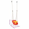 Baba hinta 2 pcs piros 36 x 43 x 42 cm műanyag