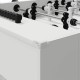 Foci asztal 2 pcs fehér 146,5 x 74 x 85 cm faanyag