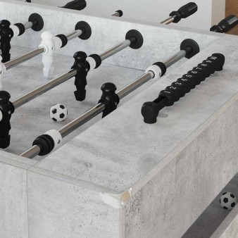 Foci asztal beton szürke 146,5 x 74 x 85 cm faanyag