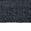 Területszőnyegek négyszögletes sötétszürke 100 x 200 cm juta