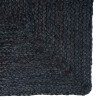 Területszőnyegek négyszögletes sötétszürke 100 x 200 cm juta