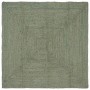 Területszőnyegek négyszögletes olajzöld 120 x 120 cm juta