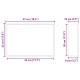 Zuhany niche fehér 45 x 30 x 9.5 cm rozsdamentes acél
