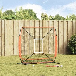 Baseball és softbol fekete 180 x 90 x 153 cm poliészter