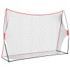 Golf edzősegéd fekete 314 x 92 x 214 cm poliészter