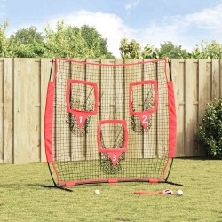Baseball és softball fekete 214.5 x 89.5 x 181 cm poliészter