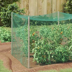 Madárvédő háló zöld 2 x 25 m hdpe