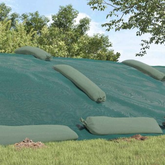 Silótakaró zöld 10 x 5 m hdpe