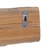 Akasztó barna 50 x 8 x 12 cm szilárd újrahasznosított fa