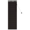 Zsaluzia sötét barna 45 x 130 cm 35 mm masszív paulownia fa