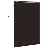 Zsaluzia sötét barna 115 x 160 cm 35 mm masszív paulownia fa