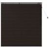 Zsaluzia sötét barna 155 x 160 cm 35 mm masszív paulownia fa