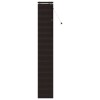 Zsaluzia sötét barna 50 x 250 cm 35 mm masszív paulownia fa