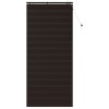 Zsaluzia sötét barna 115 x 250 cm 35 mm masszív paulownia fa