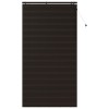 Zsaluzia sötét barna 130 x 250 cm 35 mm masszív paulownia fa
