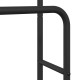 Ruhaszárító polcokkal füstölt tölgy 90 x 30 x 100.5 cm faanyag Ruhaszárító polcokkal füstölt tölgy 90 x 30 x 100.5 cm faanyag
