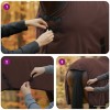 Ló takaró teljes sötét barna 95 cm poliészter