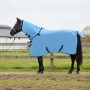 Ló takaró teljes aqua 105 cm poliészter