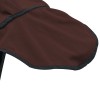 Ló takaró teljes sötét barna 95 cm polár fleece
