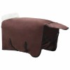 Ló takaró teljes sötét barna 105 cm polár fleece