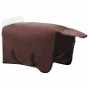 Ló takaró teljes sötét barna 135 cm polár fleece