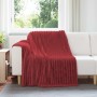 Dobós takaró bordeaux piros 200 x 150 cm gyapjú
