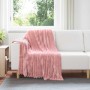 Takarók 6 pcs rózsaszín 150 x 130 cm gyapjú