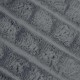 Dobós takaró sötétszürke 150 x 130 cm gyapjú