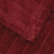 Dobós takaró bordeaux piros 150 x 130 cm gyapjú