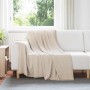 Takarók 24 pcs bézs 200 x 150 cm gyapjú
