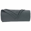 Takarók 24 pcs sötétszürke 240 x 220 cm gyapjú