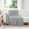Takarók 24 pcs szürke 200 x 150 cm gyapjú
