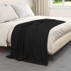 Takarók 24 pcs fekete 170 x 130 cm gyapjú