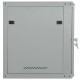 Hálózati szekrény tárolóval szürke 60 x 60 x 50 cm acél