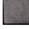 Ajtószőnyeg világosszürke 60 x 40 x 1.2 cm mackófleece