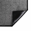 Ajtószőnyeg világosszürke 60 x 40 x 1.2 cm mackófleece