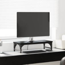 Monitor tartó fekete tölgy 55 x 23 x 14 cm faanyag