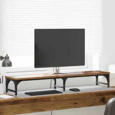 Monitor tartó öreg fa 105 x 23 x 15,5 cm faanyag