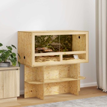 Terrárium barna 100 x 50 x 50 cm osb