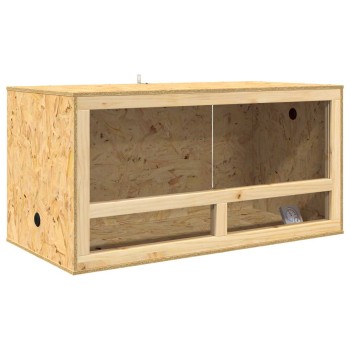 Terrárium barna 100 x 50 x 50 cm osb