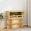 Terrárium barna 100 x 40 x 40 cm osb