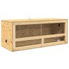 Terrárium barna 100 x 40 x 40 cm osb