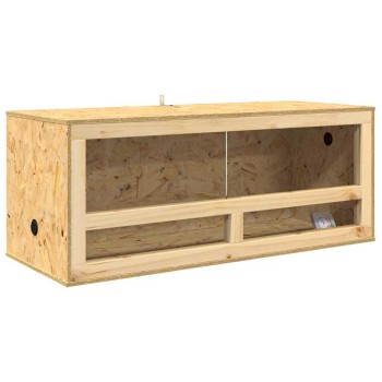 Terrárium barna 100 x 40 x 40 cm osb