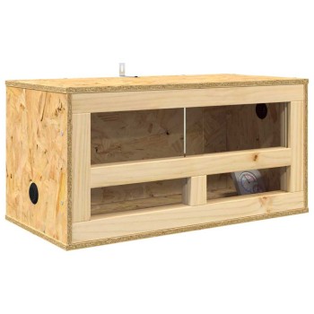 Terrárium barna 60 x 30 x 30 cm osb