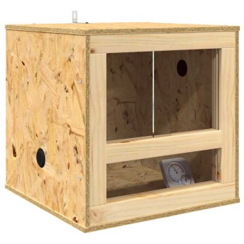 Terrárium barna 40 x 40 x 40 cm osb