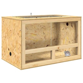 Terrárium barna 80 x 50 x 50 cm osb