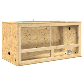 Terrárium barna 100 x 50 x 50 cm osb