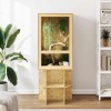 Terrárium barna 50 x 50 x 80 cm osb