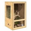 Terrárium barna 50 x 50 x 80 cm osb