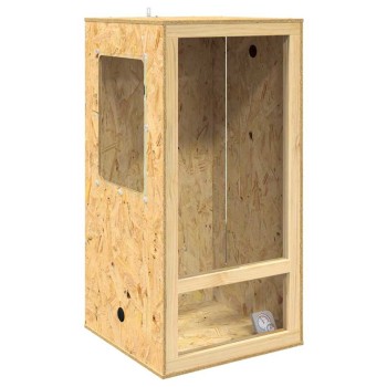 Terrárium barna 50 x 50 x 100 cm osb